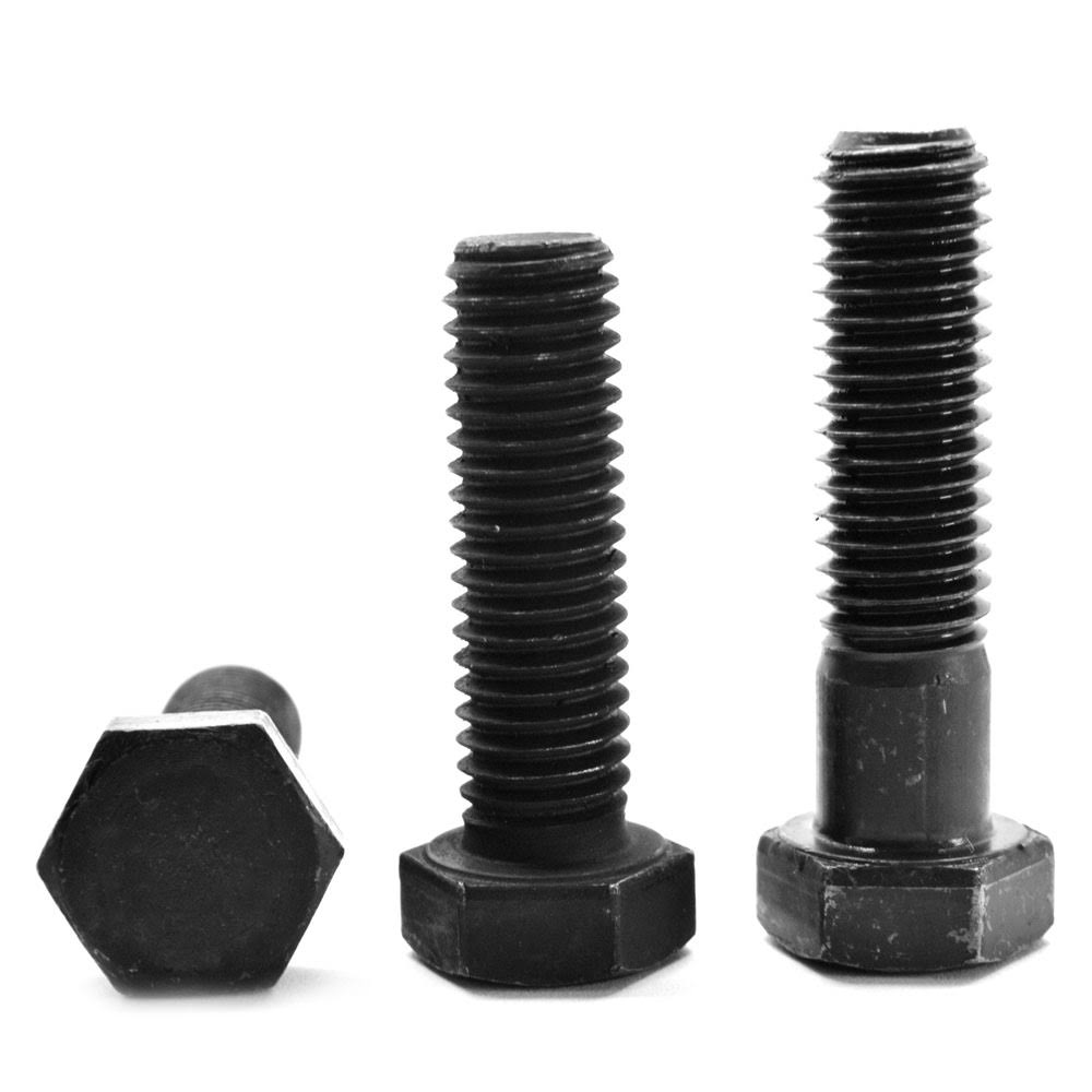 22 x 4 Grade 8 Hex Cap Screw Alloy Steel Black Oxide B650
