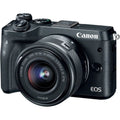 Mirrorless Digital Camera 24.2 MP APS-C 1080p Black Q81385