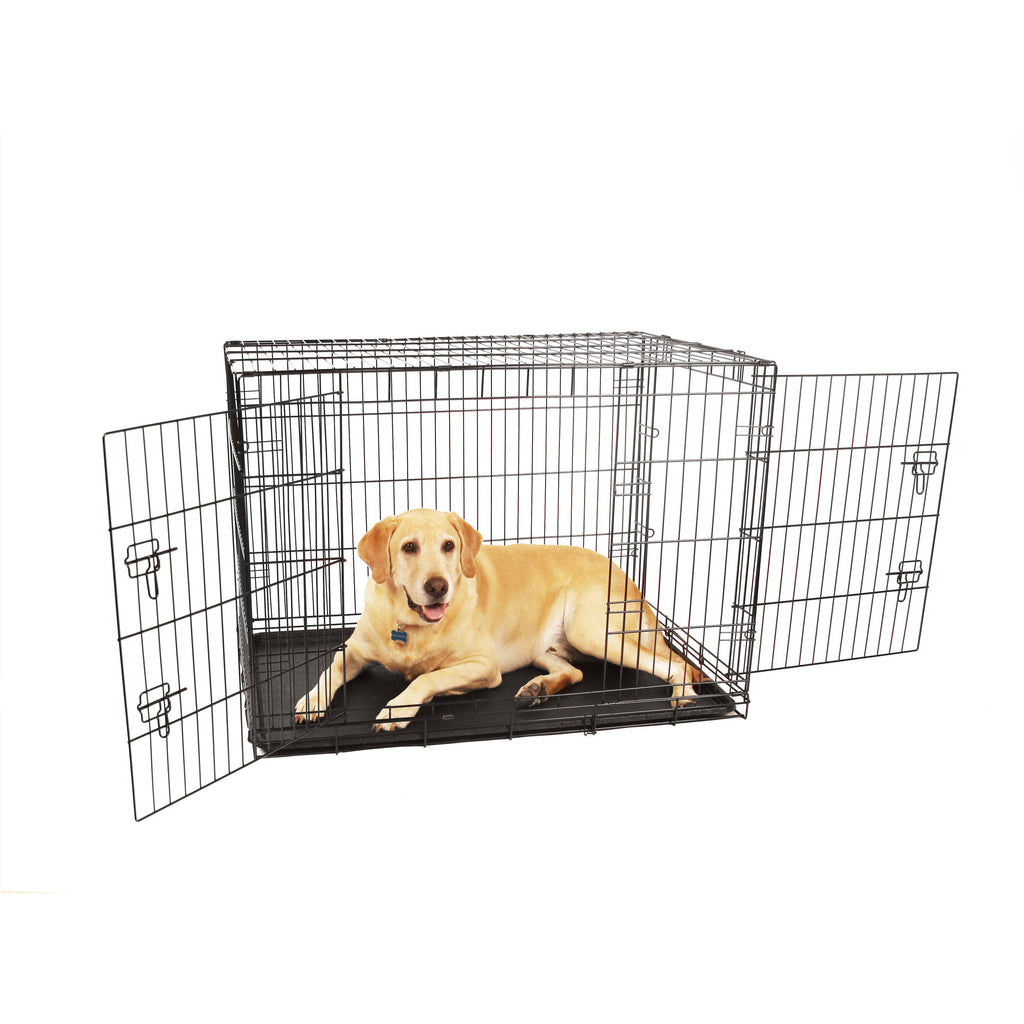 Double Door Metal Dog Crate E658435