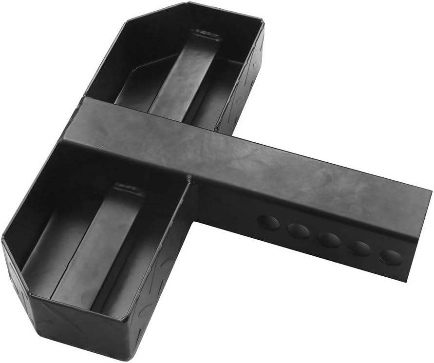Universal Hitch Step Anti Slip Rust Black Fits 2 Inch Receivers X7838