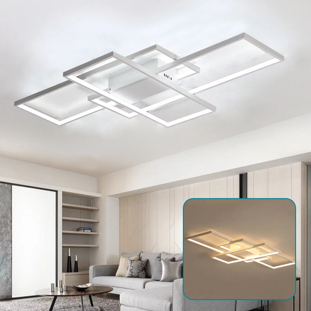 Modern LED Ring Flush Mount Ceiling Light Acrylic Lampshade G323