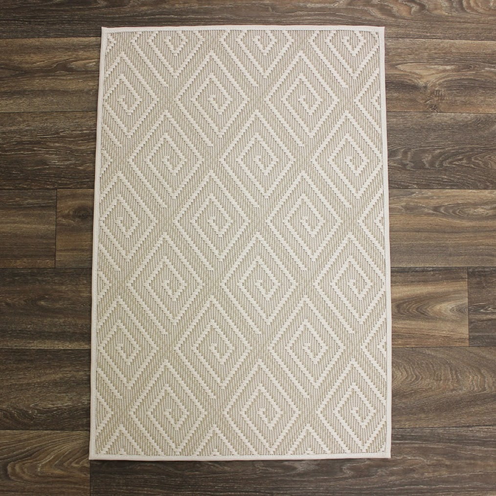 Indoor Outdoor Area Rug 4x6 Q472