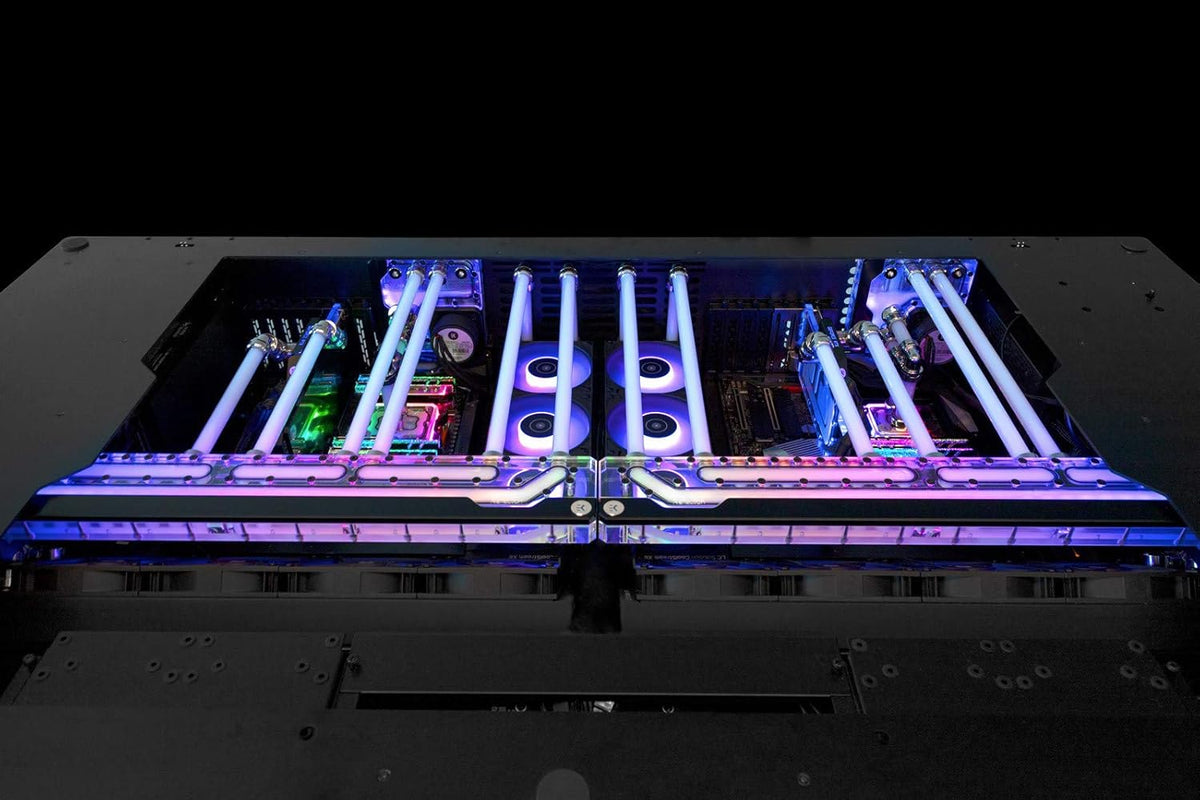 EK-Quantum Reflection Distroplate, Digital RGB, Plexi P6582
