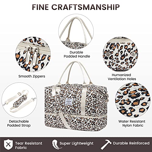 Travel Duffle Bag with Shoe Compartment K4053