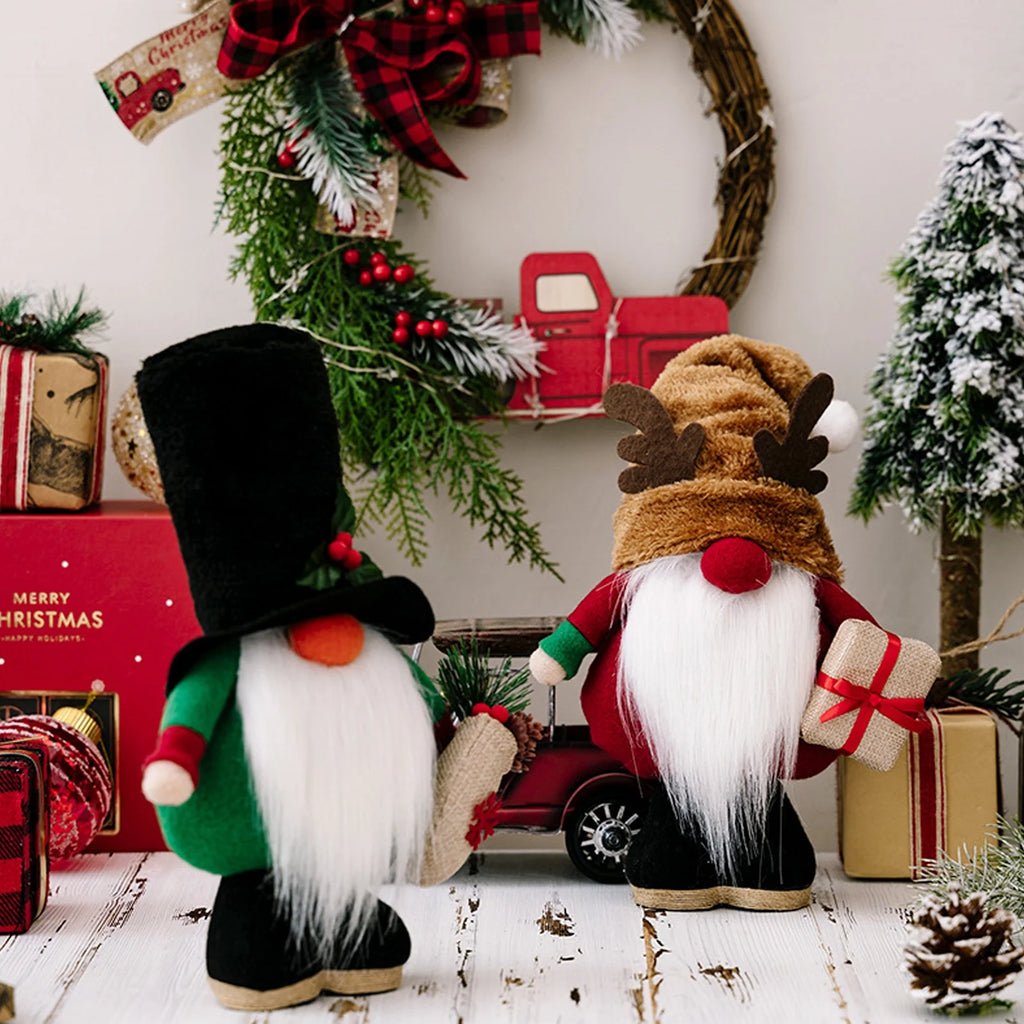 Christmas Gnome Elderly Doll T2658