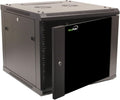 9U Wall Mount Network Server Cabinet Rack Enclosure Glass Door Lock F453