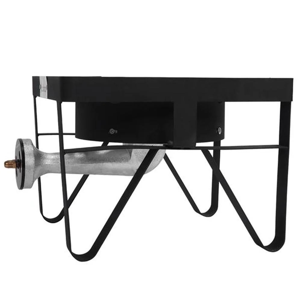 Camp Stove Outdoor Furnace With 20W BTU Head Diameter 26cm With 1.2m Leather Pipe With 0-20psig High Pressure Valve D6463