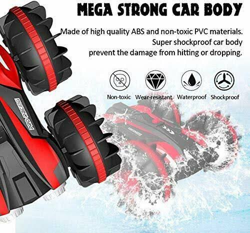 Toy Cars Amphibious RC Car 2.4 GHz Red D233