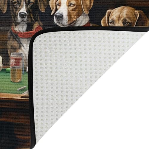 Duck Tolling Retriever Dog Rug, Wild Animals Prints Area Rug L8956