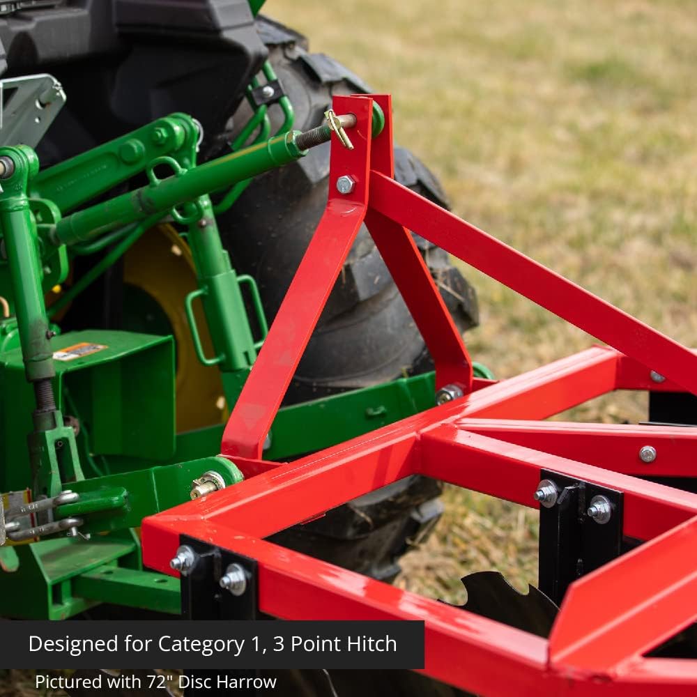 5 ft. 3 Point Category 1 Notched Disc Harrow G4591