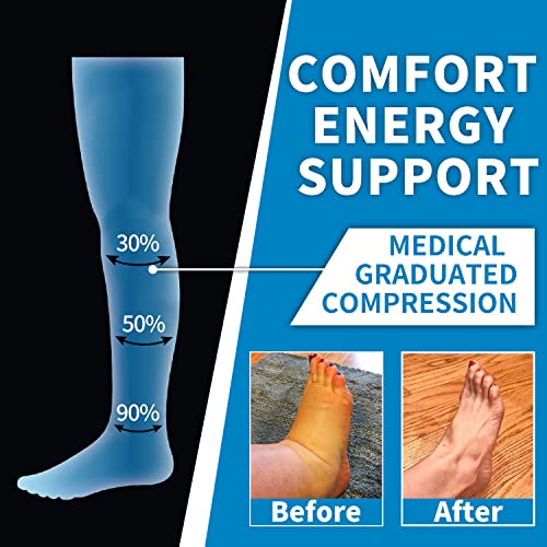 6 Pack Copper Compression Socks I523