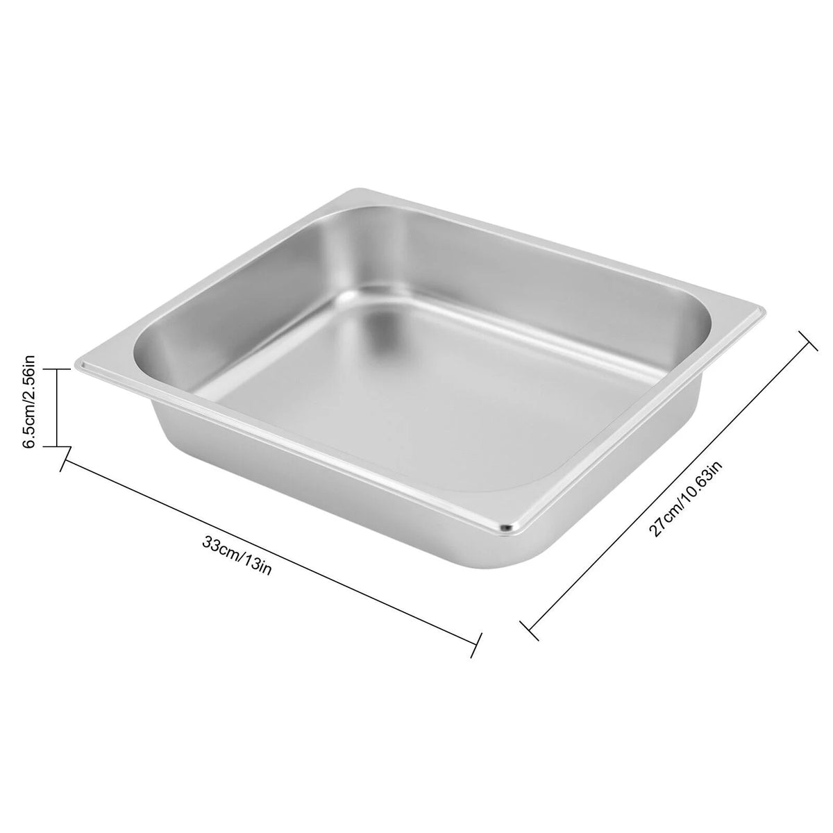9.54QT Stainless Steel Chafing Dish Set W33454