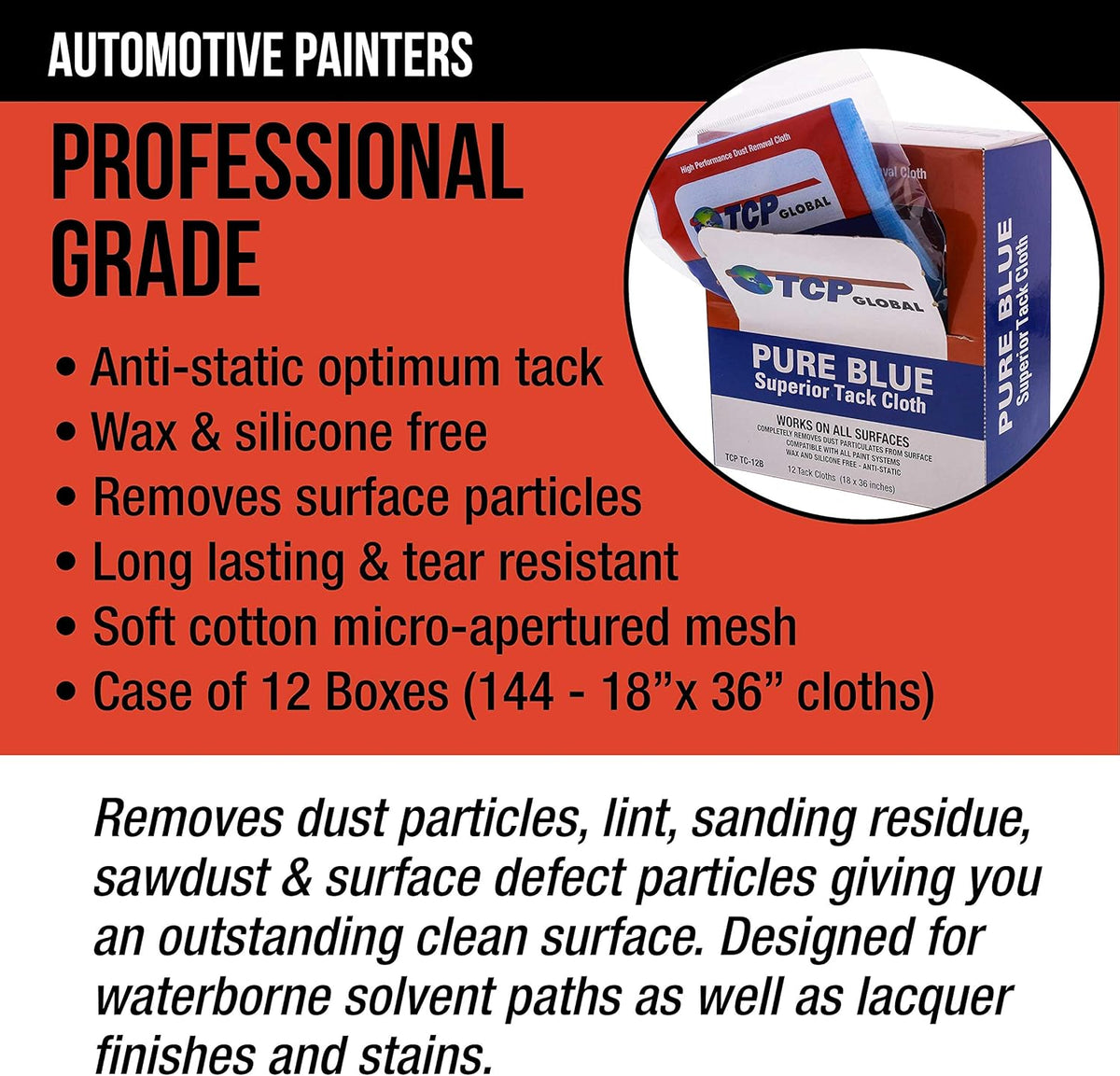 Tack Cloths (Case of 144) R7946