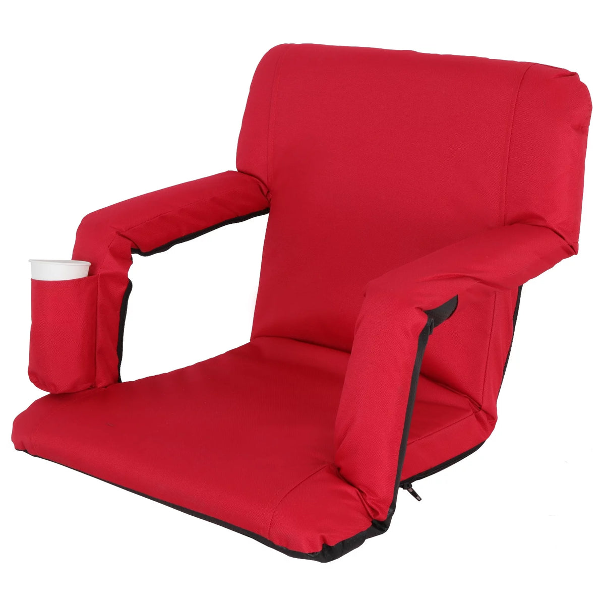 Red Stadium Seats Chairs 2 Pieces V872393