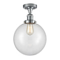 Polished Chrome Semi-Flush Mount Light A9341