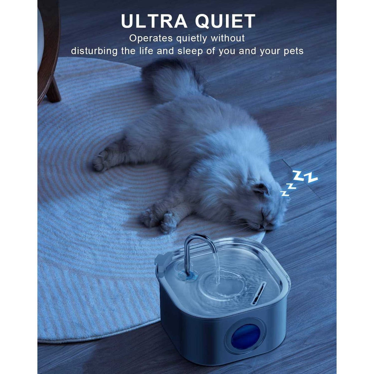 3.2L Stainless Steel Pet Water Fountain V832