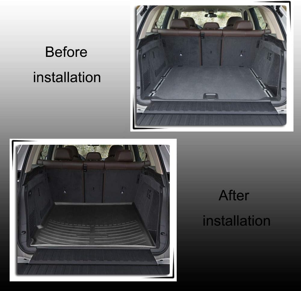Black Cargo Liner Trunk Mat Cargo Tray A15635