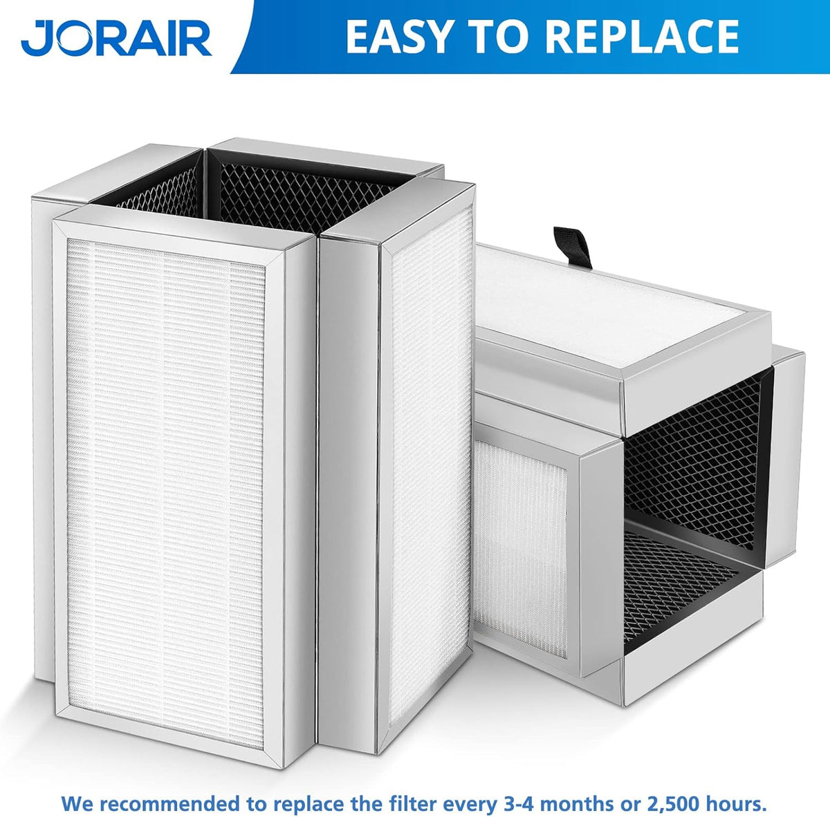 2 Pack H13 True HEPA Replacement Filter D522670