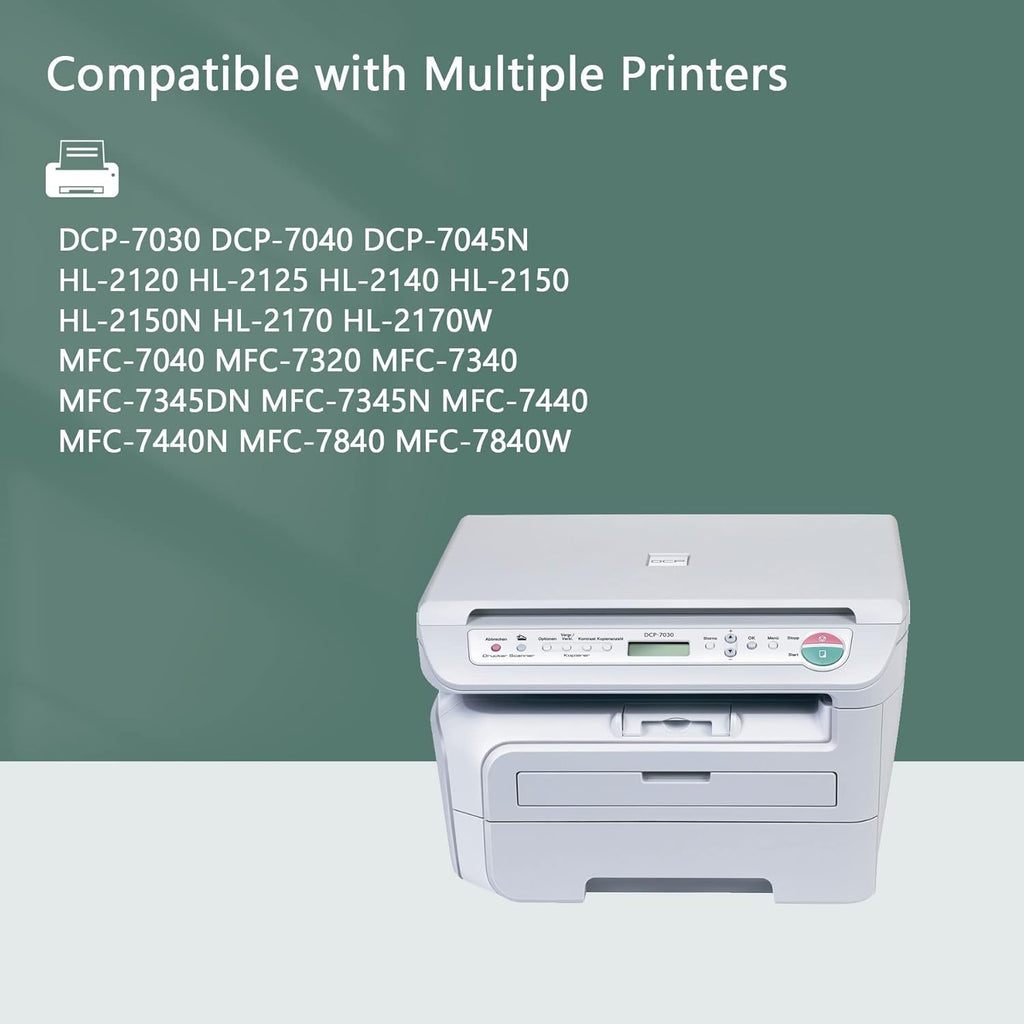 Compatible TN330 Toner Cartridge Black 3-Pack Z659