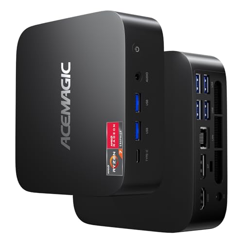 Mini PC Ryzen 7 5700U 32GB DDR4 1TB NVMe SSD S1071