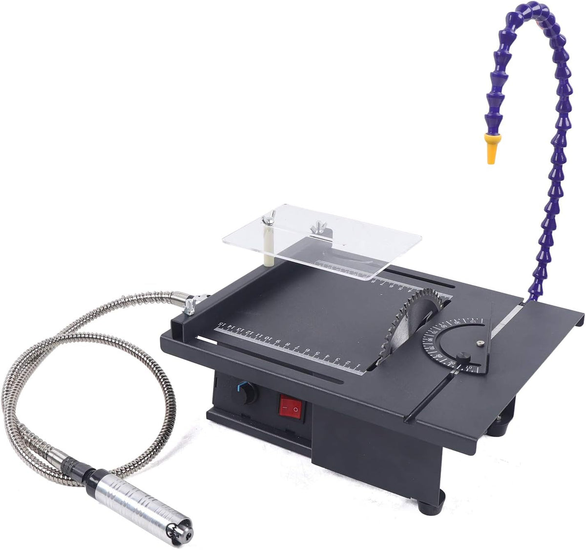 7-Speed Adjustable Gem Cutting Polishing Bench Grinder AC110V S4300