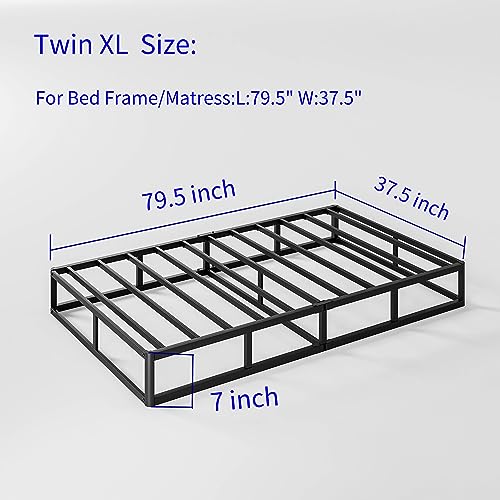 7 Inch High Profile Metal Box Spring for Full Bed V316862