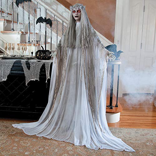 5ft 7in Light Up Ghost Halloween Decorations S64019