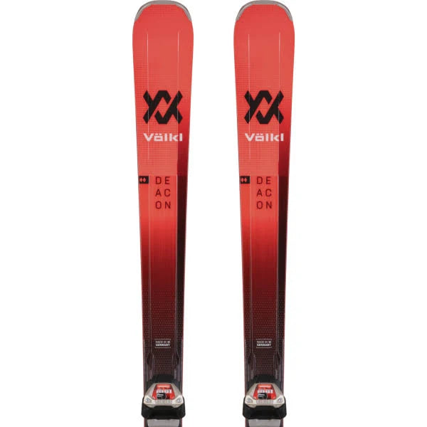 2021 Volkl Deacon 80 Skis with Lowride XL 13 FR Bindings - 182 G781206