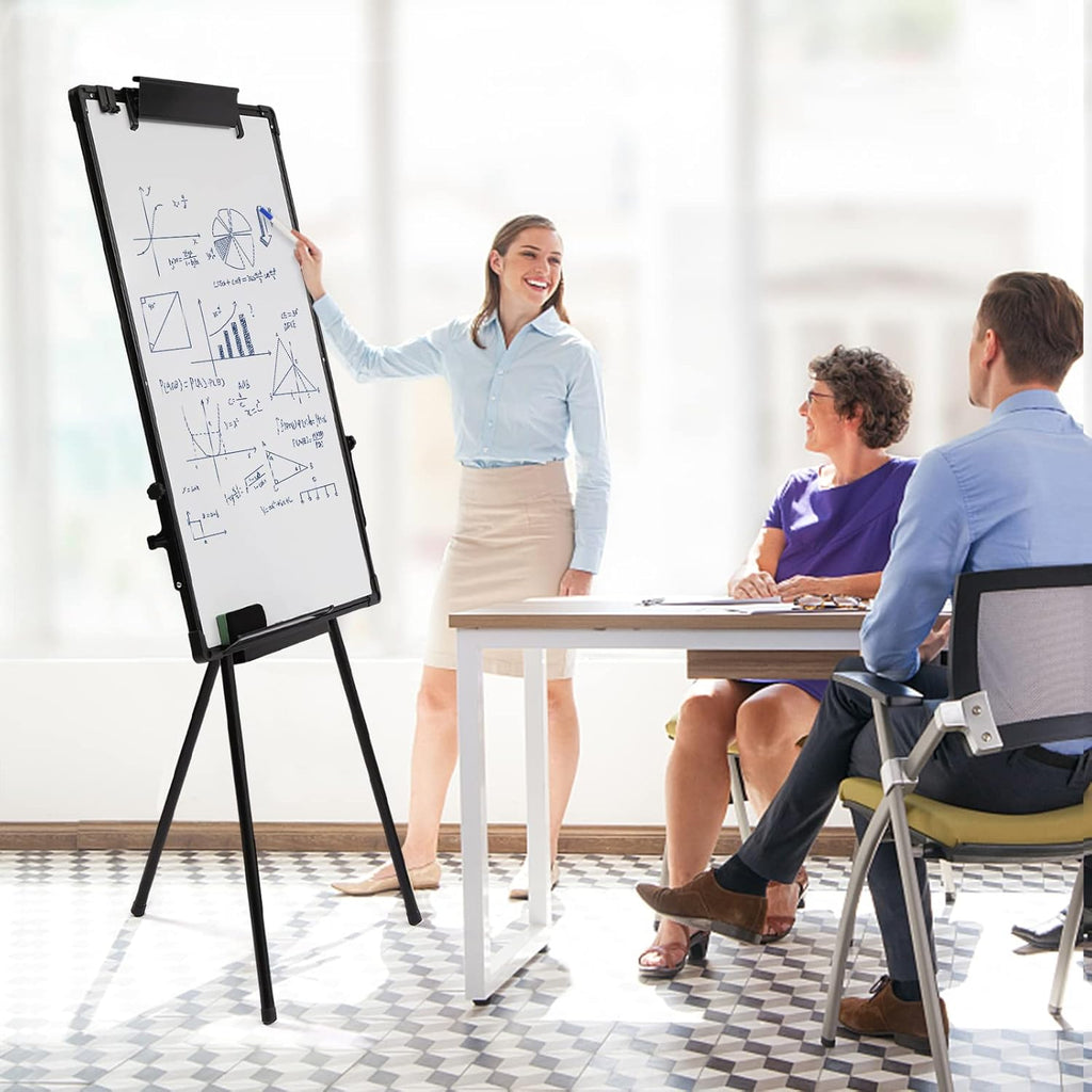 Height Adjustable Tripod Whiteboard, 36×24 inch O5132