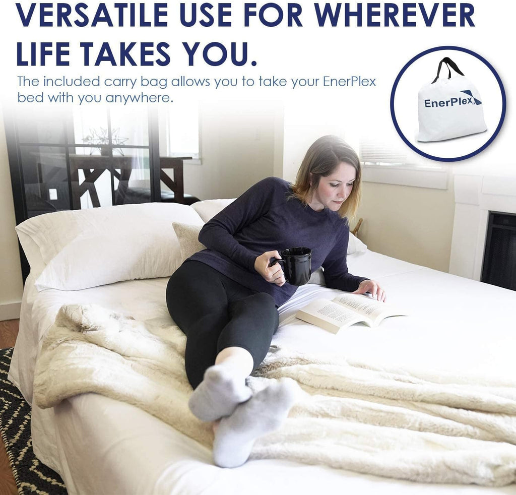 Queen Air Mattress with Built-in Dual Pump I9686