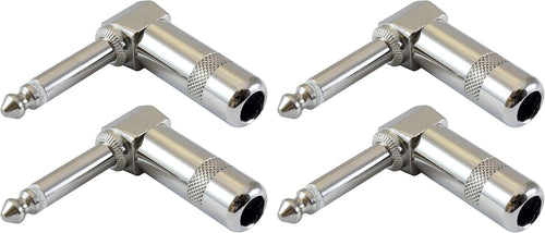 1/4 Inch TS Mono Right Angle Plugs 10 Pack I360