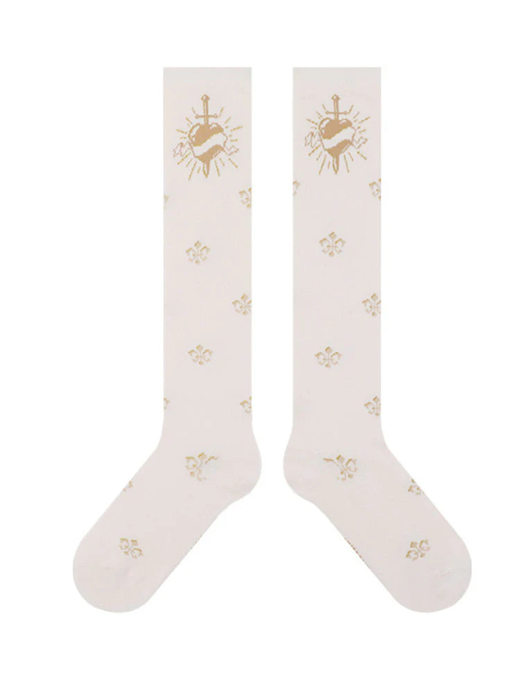 Knee-High Socks V994
