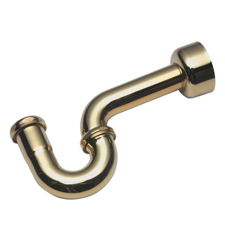 1-1/2x22 P-Trap Polished Brass Uncoated V313933