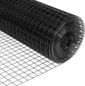24'' x 100' 1/2inch 16 Gauge Black Vinyl Coated Welded Fence Mesh U5200