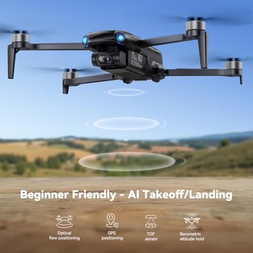 4K Camera Drone with 3-Axis Gimbal EIS, Under 249g L4866