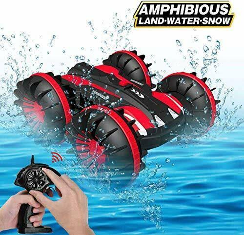 Toy Cars Amphibious RC Car 2.4 GHz Red D233