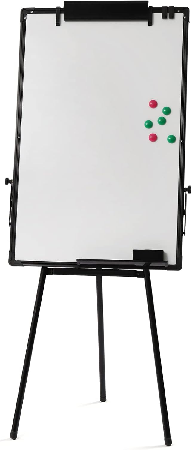 Height Adjustable Tripod Whiteboard, 36×24 inch O5132
