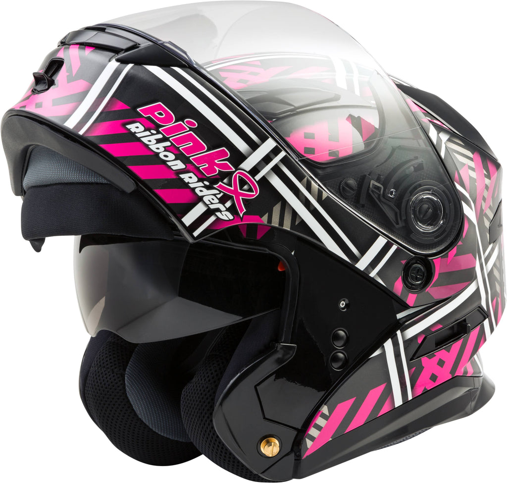 Pink Ribbon Riders Helmet Black/Pink LG Q218503