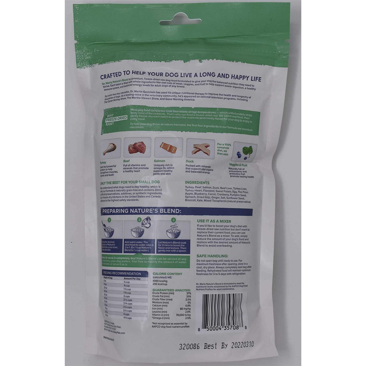 Freeze Dried Raw Dog Food L874
