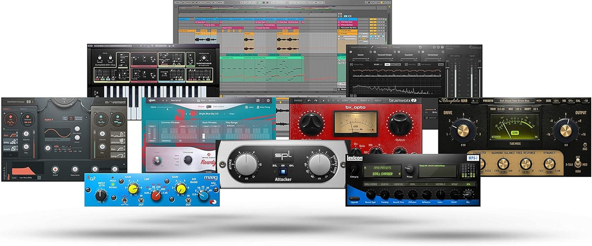 Audio Interface with Studio Monitors and Headphones V979080