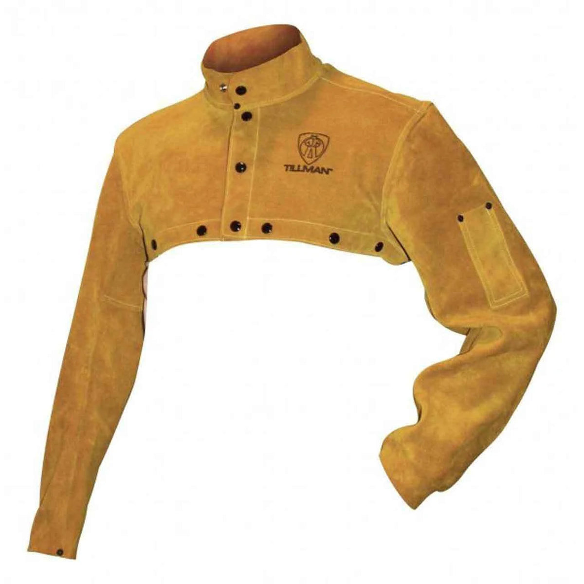 Bourbon Brown Side Split Cowhide Cape Sleeve 2X-Large F5014