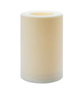 White Smooth Wax Pillar Candle A237