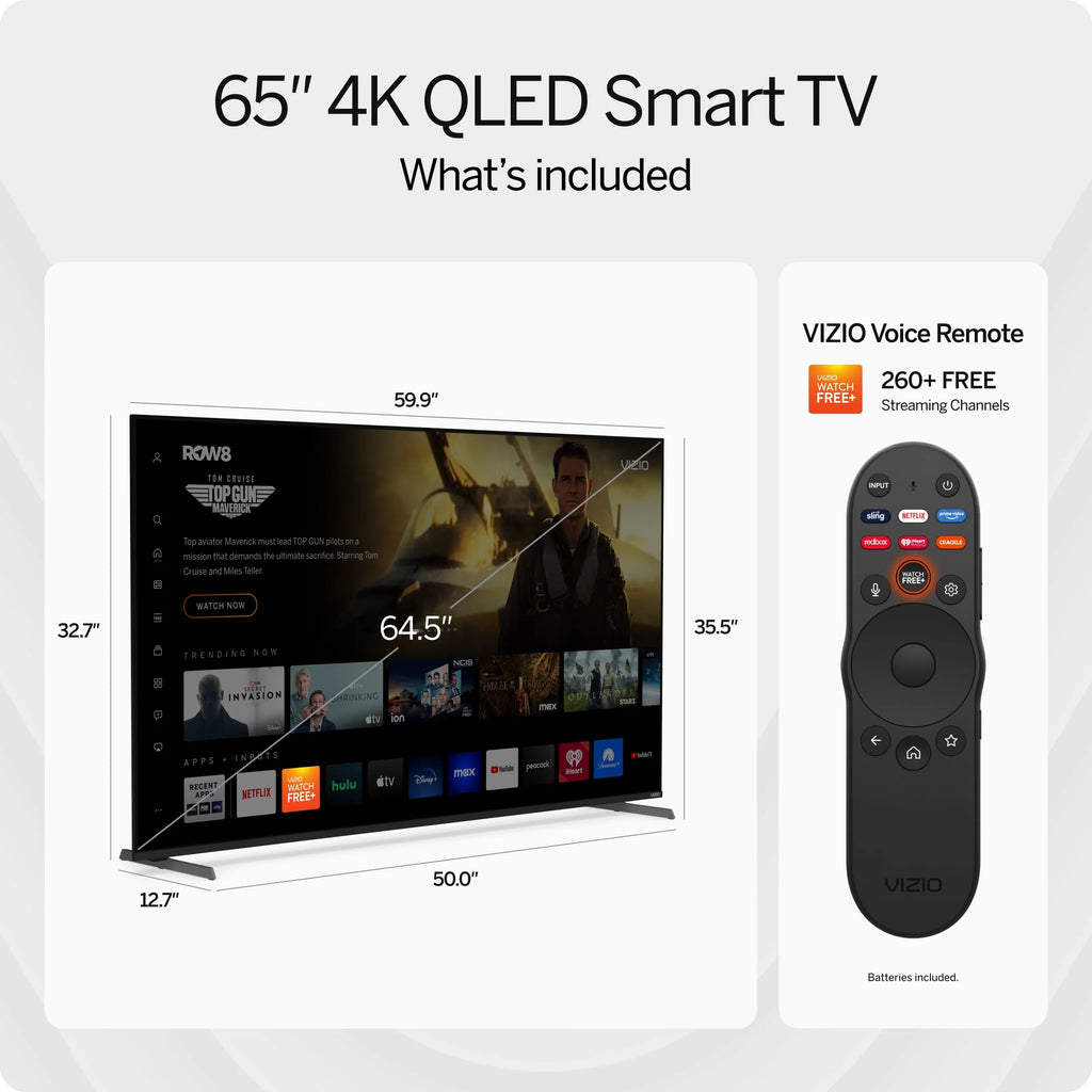 65 Class 4K QLED HDR 120Hz Smart TV L502713