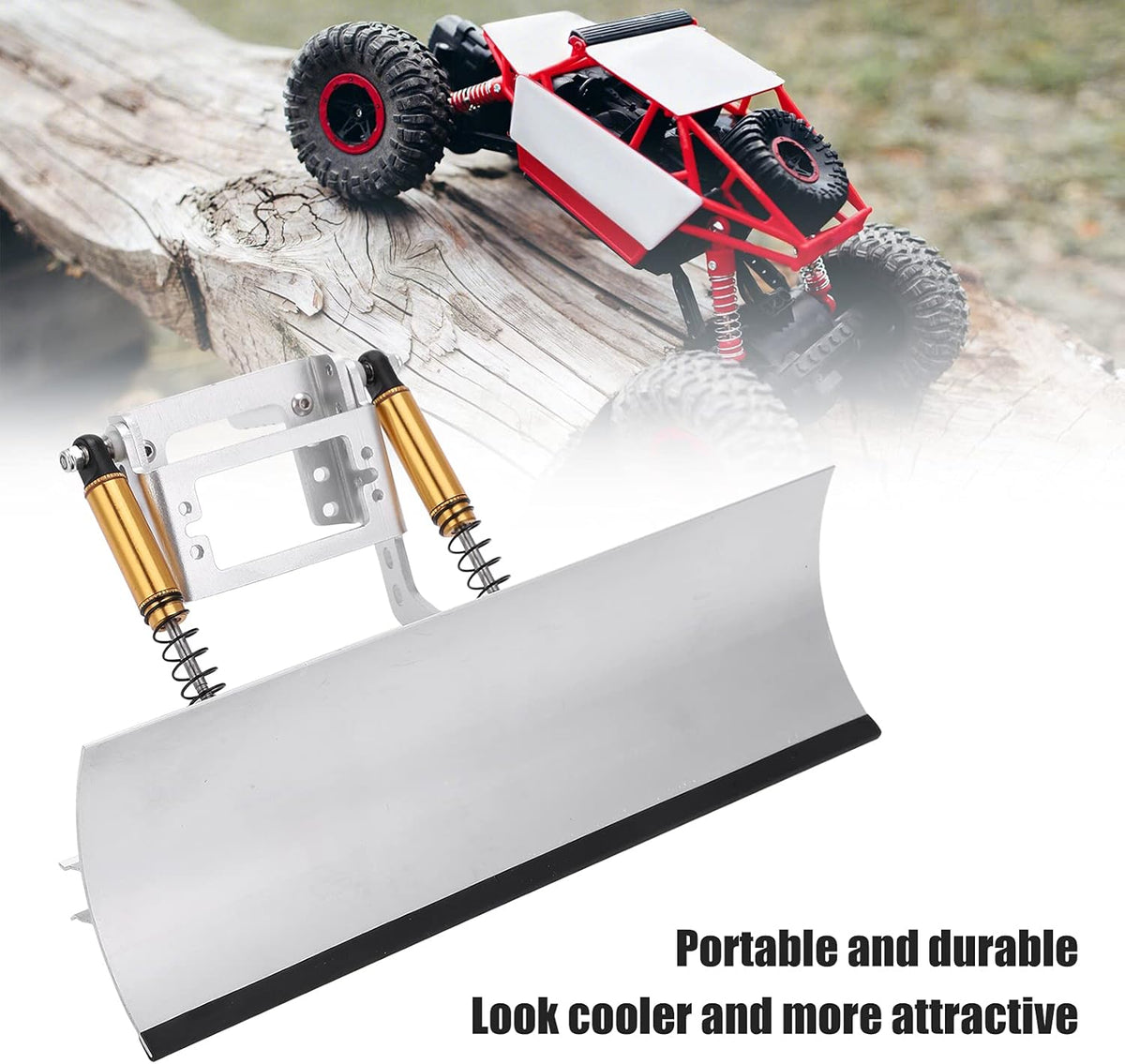 Aluminum Snow Plow RC Car Blade Snow Plow R75711