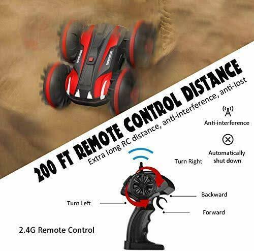 Toy Cars Amphibious RC Car 2.4 GHz Red D233