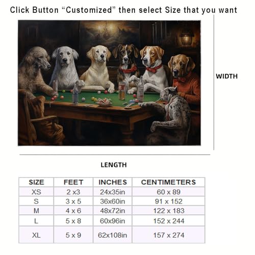 Duck Tolling Retriever Dog Rug, Wild Animals Prints Area Rug L8956