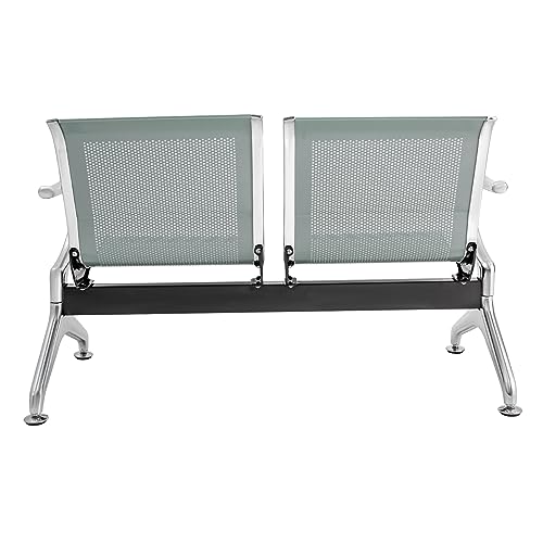 3 Seat Reception Chair Guest Bench (Blue) U469732
