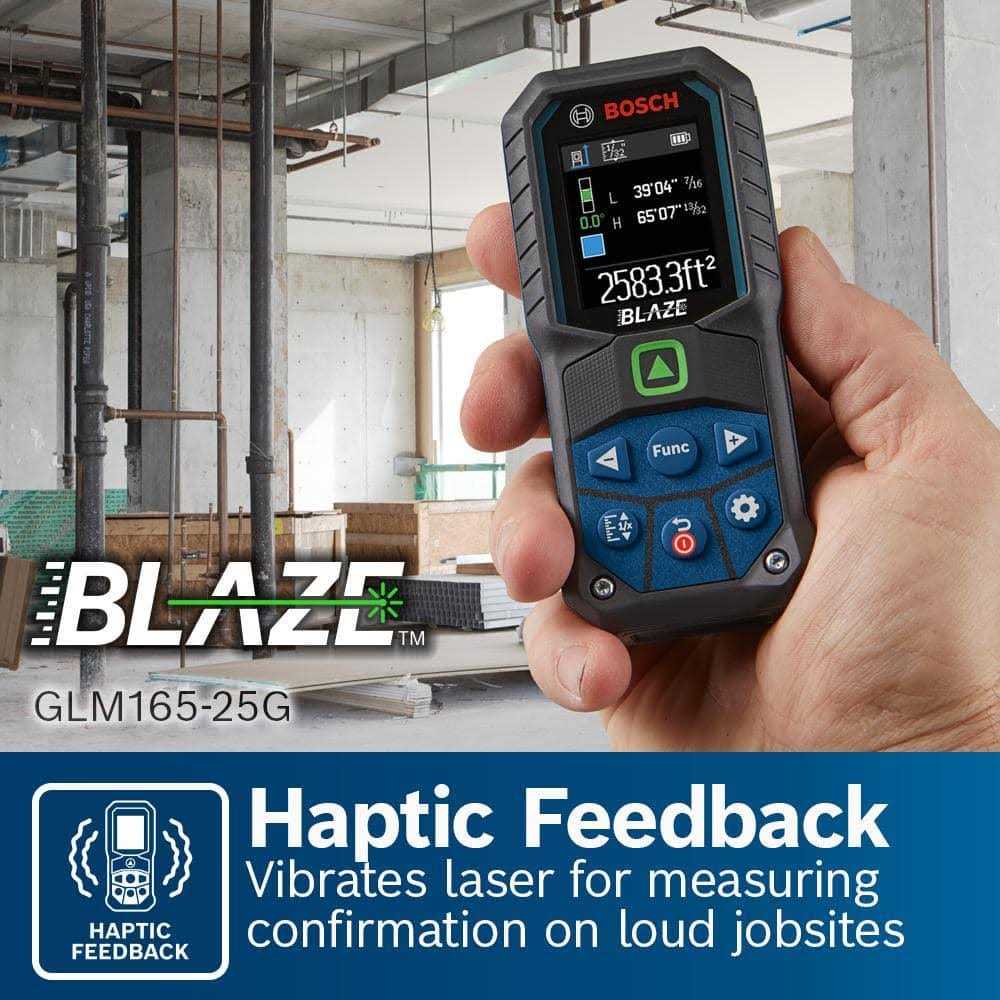 Blaze Green Beam Laser Measure Q7659
