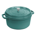 7 Qt. Cast Iron Dutch Oven in Turquoise R4122