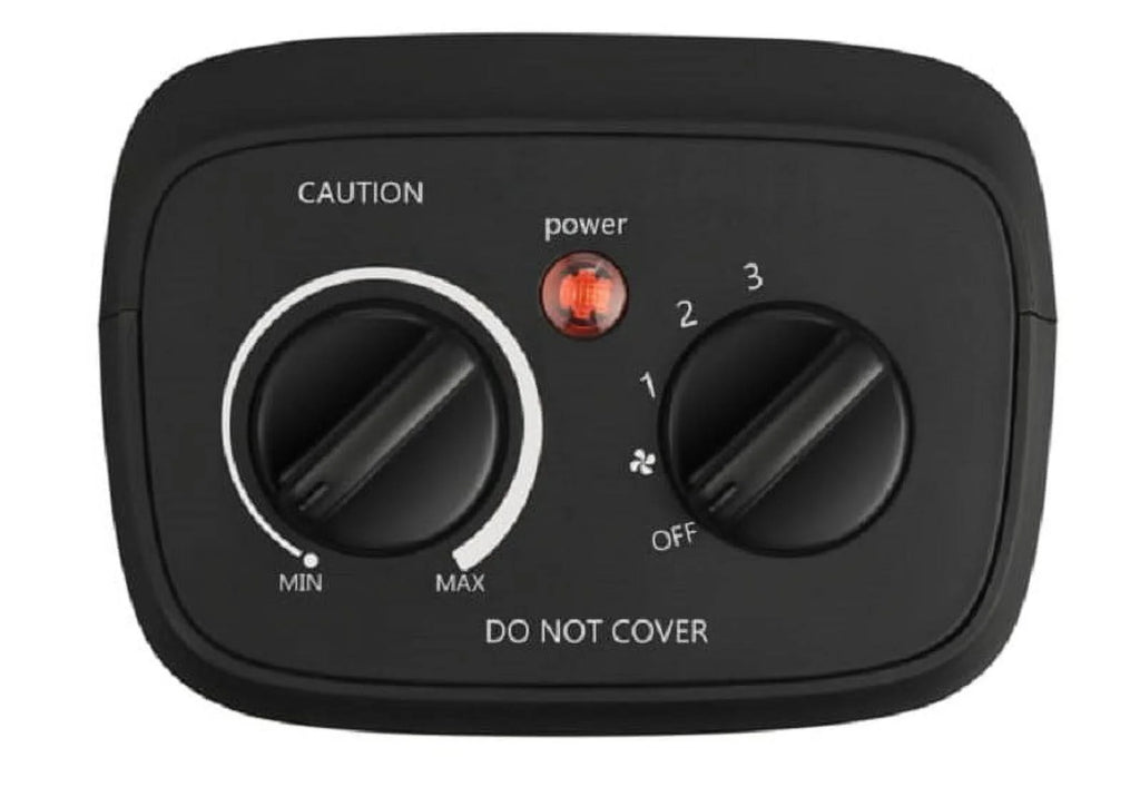 Black Ceramic Electric Space Heater Q528